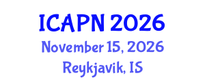 International Conference on Ageing, Psychology and Neuroscience (ICAPN) November 15, 2026 - Reykjavik, Iceland