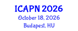 International Conference on Ageing, Psychology and Neuroscience (ICAPN) October 18, 2026 - Budapest, Hungary