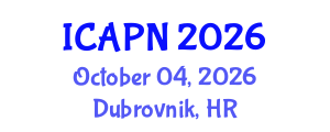 International Conference on Ageing, Psychology and Neuroscience (ICAPN) October 04, 2026 - Dubrovnik, Croatia International Conference on Ageing, Psychology and Neuroscience (ICAPN) October 04, 2026 - Dubrovnik, Croatia
