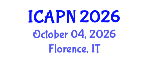 International Conference on Ageing, Psychology and Neuroscience (ICAPN) October 04, 2026 - Florence, Italy