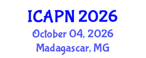 International Conference on Ageing, Psychology and Neuroscience (ICAPN) October 04, 2026 - Madagascar, Madagascar International Conference on Ageing, Psychology and Neuroscience (ICAPN) October 04, 2026 - Madagascar, Madagascar
