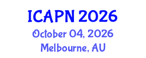 International Conference on Ageing, Psychology and Neuroscience (ICAPN) October 04, 2026 - Melbourne, Australia