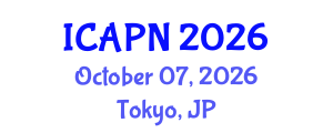 International Conference on Ageing, Psychology and Neuroscience (ICAPN) October 07, 2026 - Tokyo, Japan International Conference on Ageing, Psychology and Neuroscience (ICAPN) October 07, 2026 - Tokyo, Japan