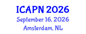 International Conference on Ageing, Psychology and Neuroscience (ICAPN) September 16, 2026 - Amsterdam, Netherlands