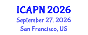 International Conference on Ageing, Psychology and Neuroscience (ICAPN) September 27, 2026 - San Francisco, United States International Conference on Ageing, Psychology and Neuroscience (ICAPN) September 27, 2026 - San Francisco, United States
