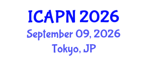 International Conference on Ageing, Psychology and Neuroscience (ICAPN) September 09, 2026 - Tokyo, Japan International Conference on Ageing, Psychology and Neuroscience (ICAPN) September 09, 2026 - Tokyo, Japan