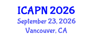International Conference on Ageing, Psychology and Neuroscience (ICAPN) September 23, 2026 - Vancouver, Canada International Conference on Ageing, Psychology and Neuroscience (ICAPN) September 23, 2026 - Vancouver, Canada