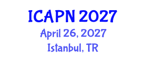 International Conference on Ageing, Psychology and Neuroscience (ICAPN) April 26, 2027 - Istanbul, Turkey
