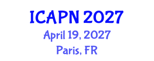 International Conference on Ageing, Psychology and Neuroscience (ICAPN) April 19, 2027 - Paris, France