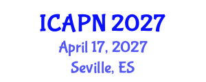 International Conference on Ageing, Psychology and Neuroscience (ICAPN) April 17, 2027 - Seville, Spain International Conference on Ageing, Psychology and Neuroscience (ICAPN) April 17, 2027 - Seville, Spain