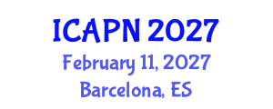 International Conference on Ageing, Psychology and Neuroscience (ICAPN) February 11, 2027 - Barcelona, Spain