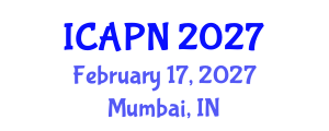 International Conference on Ageing, Psychology and Neuroscience (ICAPN) February 17, 2027 - Mumbai, India International Conference on Ageing, Psychology and Neuroscience (ICAPN) February 17, 2027 - Mumbai, India