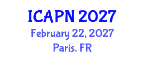 International Conference on Ageing, Psychology and Neuroscience (ICAPN) February 22, 2027 - Paris, France