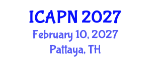 International Conference on Ageing, Psychology and Neuroscience (ICAPN) February 10, 2027 - Pattaya, Thailand International Conference on Ageing, Psychology and Neuroscience (ICAPN) February 10, 2027 - Pattaya, Thailand