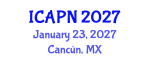 International Conference on Ageing, Psychology and Neuroscience (ICAPN) January 23, 2027 - Cancún, Mexico