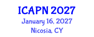International Conference on Ageing, Psychology and Neuroscience (ICAPN) January 16, 2027 - Nicosia, Cyprus