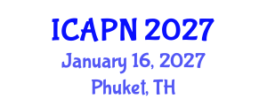 International Conference on Ageing, Psychology and Neuroscience (ICAPN) January 16, 2027 - Phuket, Thailand