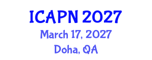 International Conference on Ageing, Psychology and Neuroscience (ICAPN) March 17, 2027 - Doha, Qatar International Conference on Ageing, Psychology and Neuroscience (ICAPN) March 17, 2027 - Doha, Qatar