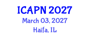 International Conference on Ageing, Psychology and Neuroscience (ICAPN) March 03, 2027 - Haifa, Israel International Conference on Ageing, Psychology and Neuroscience (ICAPN) March 03, 2027 - Haifa, Israel