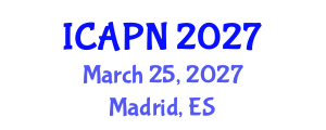 International Conference on Ageing, Psychology and Neuroscience (ICAPN) March 25, 2027 - Madrid, Spain International Conference on Ageing, Psychology and Neuroscience (ICAPN) March 25, 2027 - Madrid, Spain
