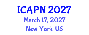 International Conference on Ageing, Psychology and Neuroscience (ICAPN) March 17, 2027 - New York, United States