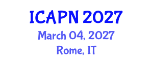 International Conference on Ageing, Psychology and Neuroscience (ICAPN) March 04, 2027 - Rome, Italy