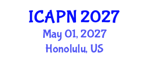 International Conference on Ageing, Psychology and Neuroscience (ICAPN) May 01, 2027 - Honolulu, United States