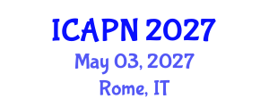 International Conference on Ageing, Psychology and Neuroscience (ICAPN) May 03, 2027 - Rome, Italy