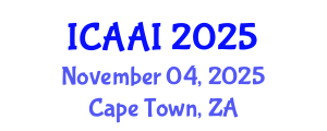 International Conference on Agents and Artificial Intelligence (ICAAI) November 04, 2025 - Cape Town, South Africa