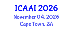 International Conference on Agents and Artificial Intelligence (ICAAI) November 04, 2026 - Cape Town, South Africa