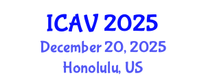 International Conference on Aggression and Violence (ICAV) December 20, 2025 - Honolulu, United States