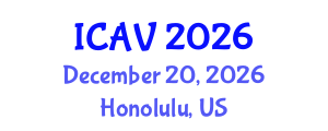 International Conference on Aggression and Violence (ICAV) December 20, 2026 - Honolulu, United States International Conference on Aggression and Violence (ICAV) December 20, 2026 - Honolulu, United States