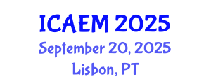 International Conference on Agribusiness Economics and Management (ICAEM) September 20, 2025 - Lisbon, Portugal