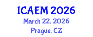 International Conference on Agribusiness Economics and Management (ICAEM) March 22, 2026 - Prague, Czechia