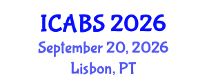 International Conference on Agricultural and Biological Sciences (ICABS) September 20, 2026 - Lisbon, Portugal