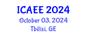 International Conference on Agricultural and Environmental Engineering (ICAEE) October 03, 2024 - Tbilisi, Georgia