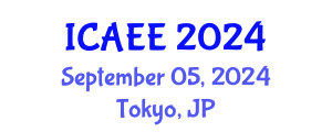 International Conference on Agricultural and Environmental Engineering (ICAEE) September 05, 2024 - Tokyo, Japan