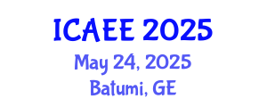 International Conference on Agricultural and Environmental Engineering (ICAEE) May 24, 2025 - Batumi, Georgia