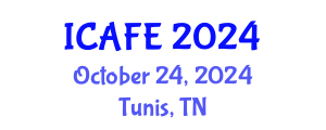International Conference on Agricultural and Food Engineering (ICAFE) October 24, 2024 - Tunis, Tunisia