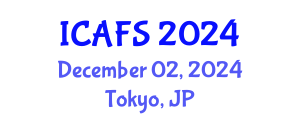 International Conference on Agricultural and Food Sciences (ICAFS) December 02, 2024 - Tokyo, Japan