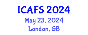 International Conference on Agricultural and Food Sciences (ICAFS) May 23, 2024 - London, United Kingdom