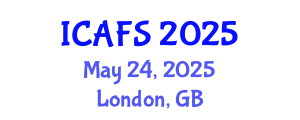 International Conference on Agricultural and Food Sciences (ICAFS) May 24, 2025 - London, United Kingdom