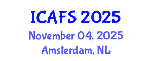International Conference on Agricultural and Food Sciences (ICAFS) November 04, 2025 - Amsterdam, Netherlands
