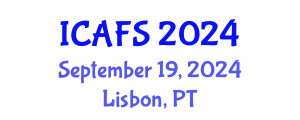 International Conference on Agricultural and Food Systems (ICAFS) September 19, 2024 - Lisbon, Portugal
