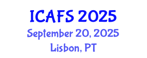 International Conference on Agricultural and Food Systems (ICAFS) September 20, 2025 - Lisbon, Portugal