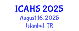 International Conference on Agricultural and Horticultural Sciences (ICAHS) August 16, 2025 - Istanbul, Turkey