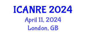 International Conference on Agricultural and Natural Resources Engineering (ICANRE) April 11, 2024 - London, United Kingdom