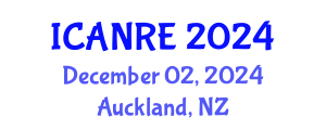International Conference on Agricultural and Natural Resources Engineering (ICANRE) December 02, 2024 - Auckland, New Zealand