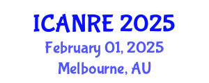 International Conference on Agricultural and Natural Resources Engineering (ICANRE) February 01, 2025 - Melbourne, Australia