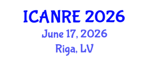 International Conference on Agricultural and Natural Resources Engineering (ICANRE) June 17, 2026 - Riga, Latvia